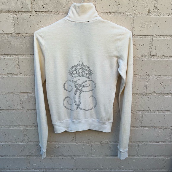Juicy Couture Collar Track Jacket with Rhinestones NWOT As Is - Picture 12 of 12